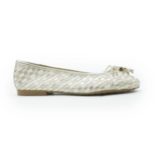 FEMININO SAPATILHA BICO REDONDO BOTTERO  379803 15 DOURADO