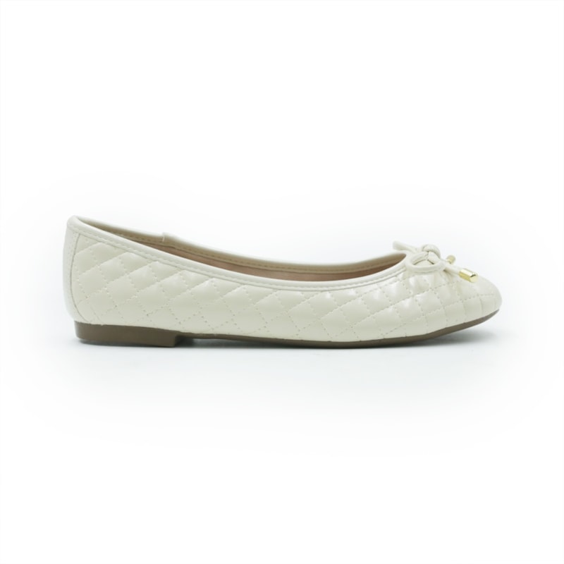 FEMININO SAPATILHA BICO REDONDO FERRETTI  10765313 NAPA MADRI AREIA