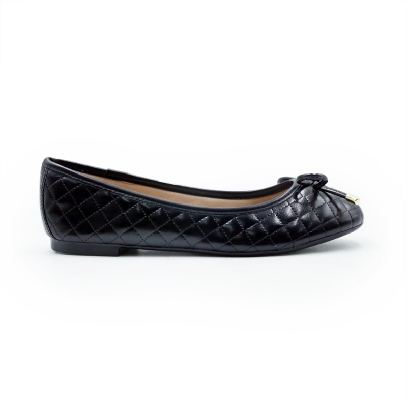 FEMININO SAPATILHA BICO REDONDO FERRETTI  10765313 NAPA MADRI PRETO