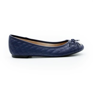 FEMININO SAPATILHA BICO REDONDO FERRETTI  10765313 NAPA SOFT MARINHO