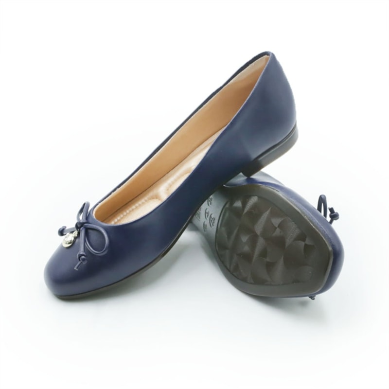 FEMININO SAPATILHA BICO REDONDO FERRETTI 5655966 NAPA ANTIK MARINHO