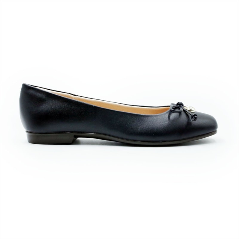 FEMININO SAPATILHA BICO REDONDO FERRETTI 5655966 NAPA ANTIK PRETO