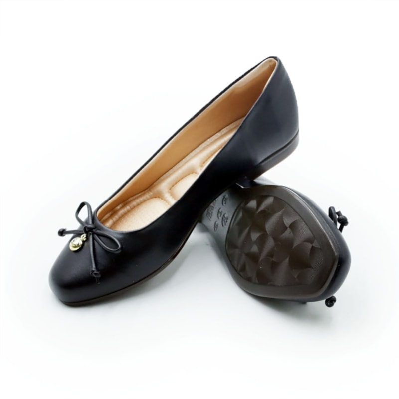 FEMININO SAPATILHA BICO REDONDO FERRETTI 5655966 NAPA ANTIK PRETO