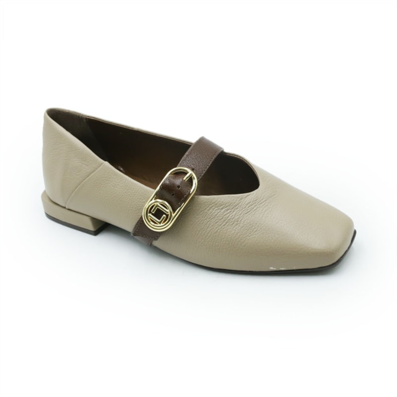 FEMININO SAPATILHA BICO REDONDO LUZ DA LUA  60760002 SAARA BASALTO ATACAMA TRUFA