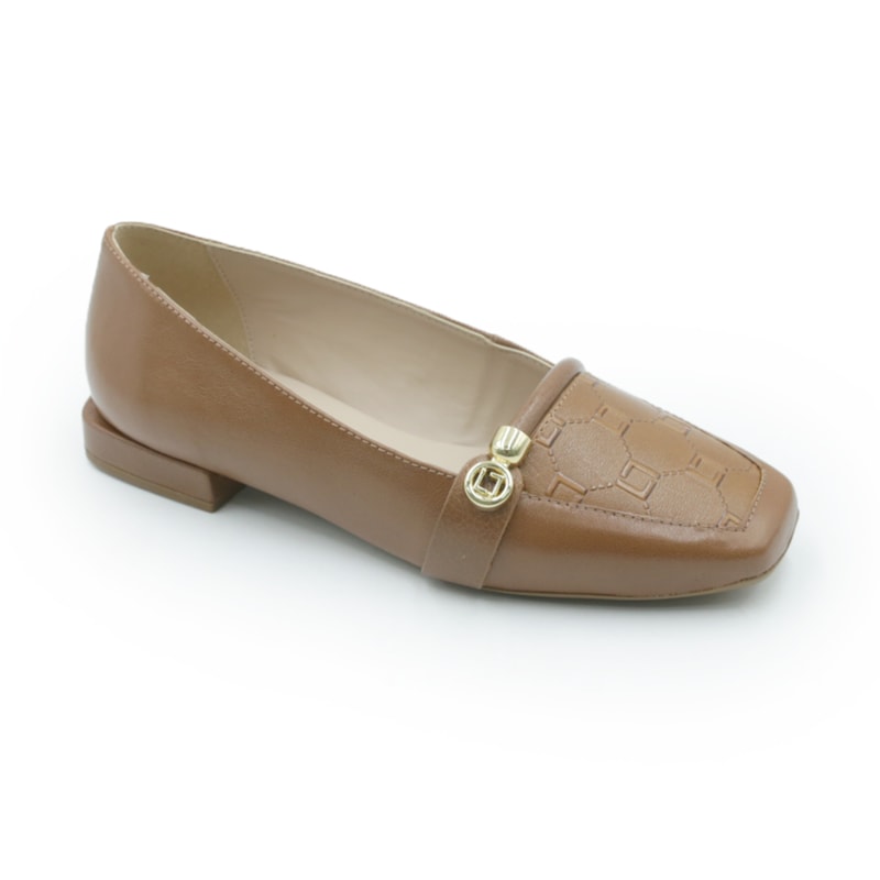 FEMININO SAPATILHA BICO REDONDO LUZ DA LUA 60760005 ATACAMA AMBAR
