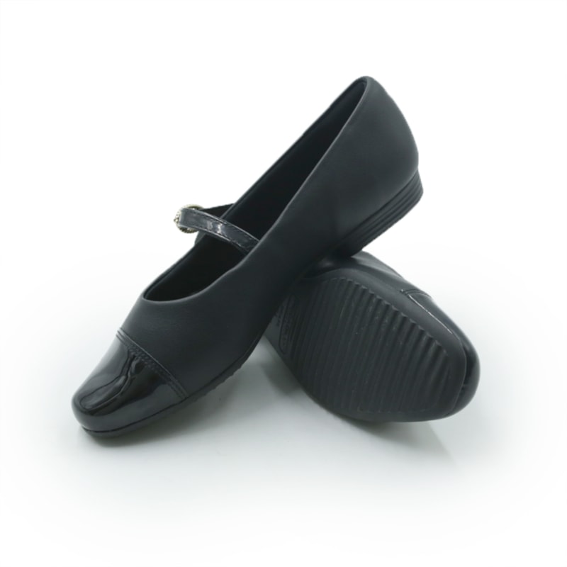 FEMININO SAPATILHA BICO REDONDO PICCADILLY 250245 4 PRETO