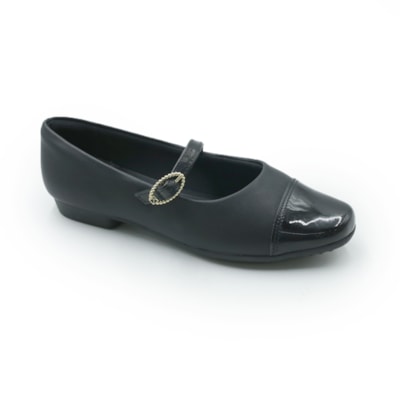 FEMININO SAPATILHA BICO REDONDO PICCADILLY 250245 4 PRETO