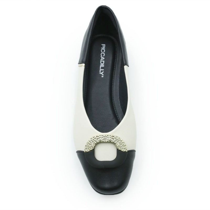 FEMININO SAPATILHA BICO REDONDO PICCADILLY  250277 2 PRETO