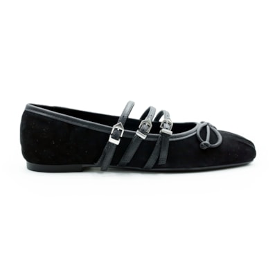 FEMININO SAPATILHA BICO REDONDO SCHUTZ S2221300060006 BLACK