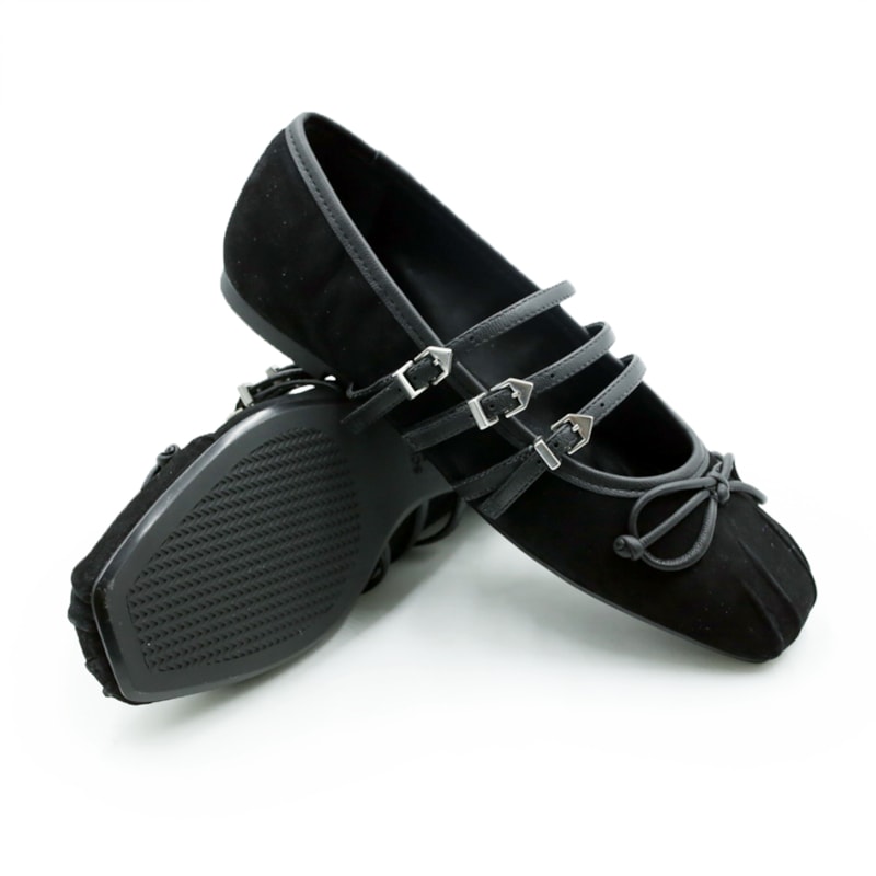 FEMININO SAPATILHA BICO REDONDO SCHUTZ S2221300060006 BLACK