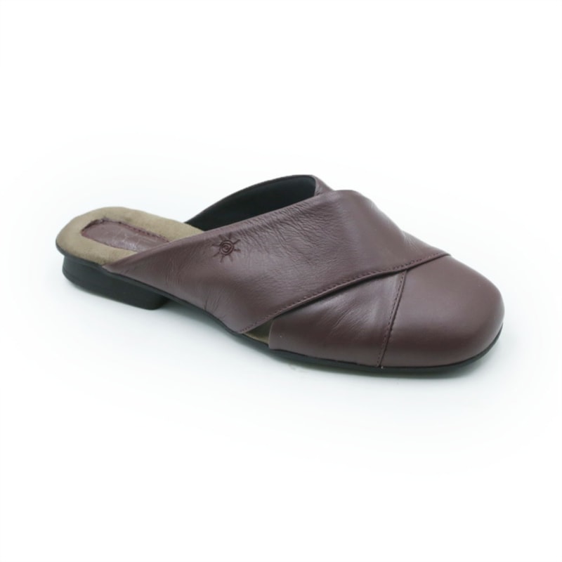 FEMININO SAPATO MULE AYEAYE 6081620 NP MALBEC