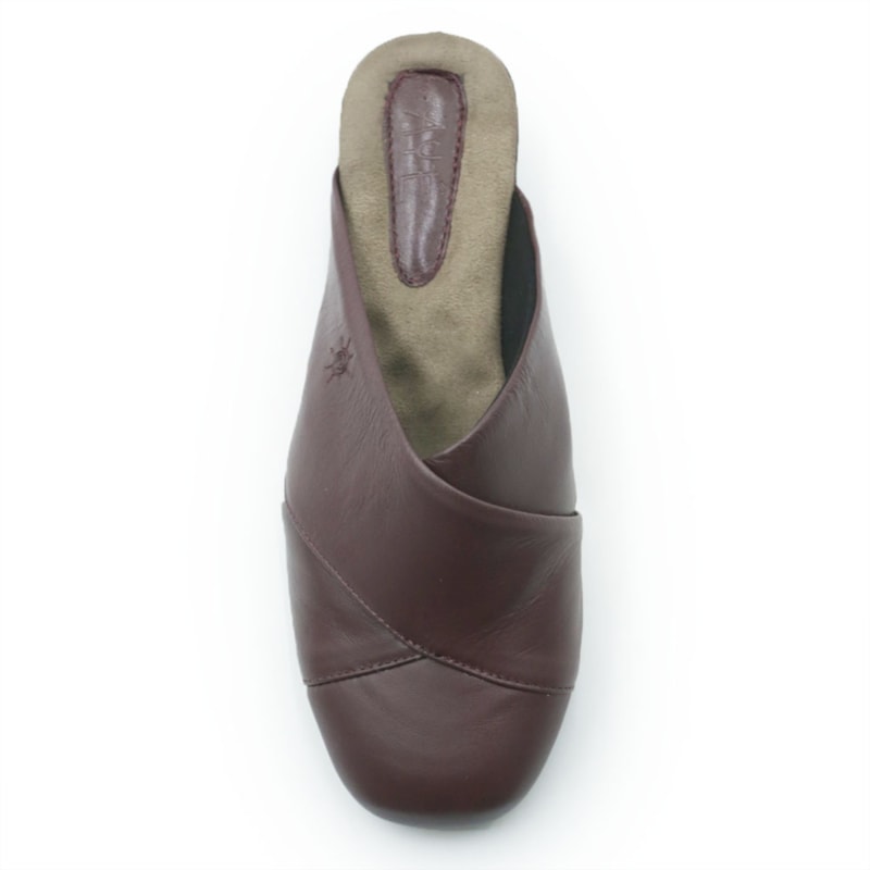 FEMININO SAPATO MULE AYEAYE 6081620 NP MALBEC
