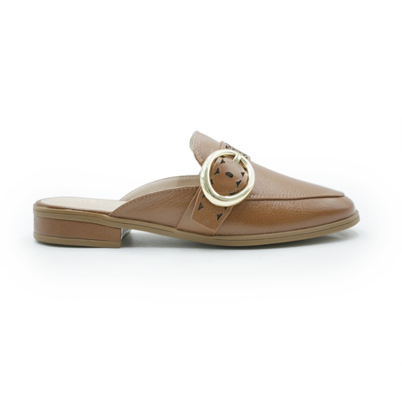 FEMININO SAPATO MULE LUZ DA LUA  60390018 ATACAMA AMBAR