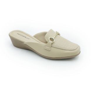 FEMININO SAPATO MULE PICCADILLY  143264 6 BRULE