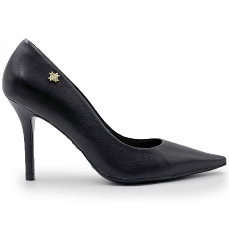 FEMININO SCARPIN ALTO LUZ DA LUA  52951500 3 SAARA PRETO