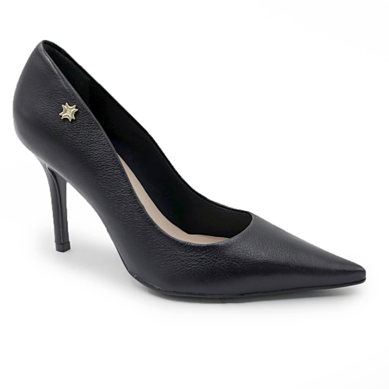FEMININO SCARPIN ALTO LUZ DA LUA  52951500 3 SAARA PRETO