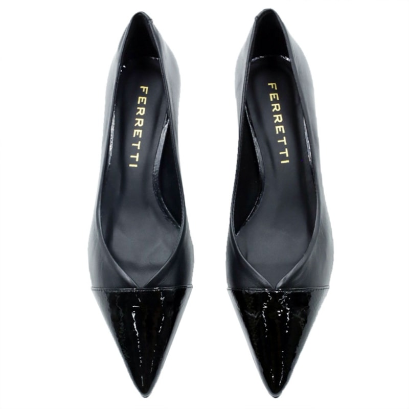 FEMININO SCARPIN BAIXO FERRETTI  39506 VZ PRETO