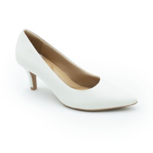 FEMININO SCARPIN BAIXO USAFLEX  EP11001 BRANCO