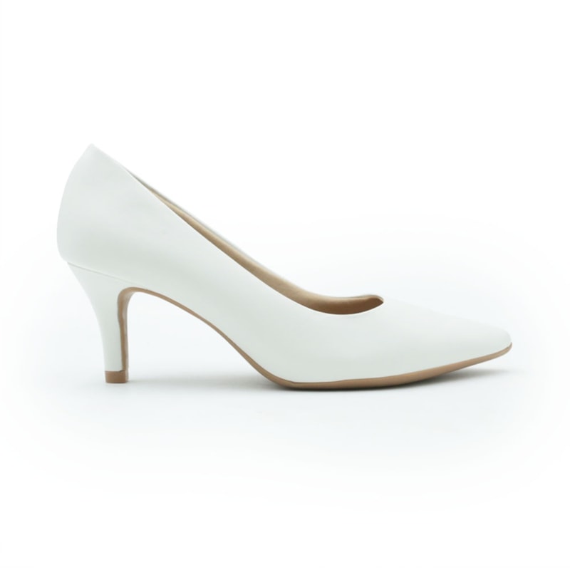FEMININO SCARPIN BAIXO USAFLEX  EP11001 BRANCO