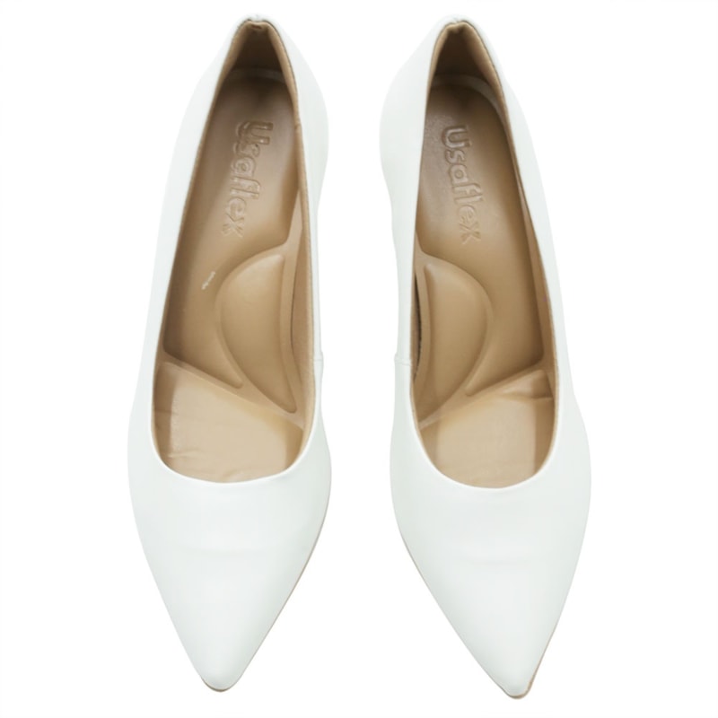FEMININO SCARPIN BAIXO USAFLEX  EP11001 BRANCO