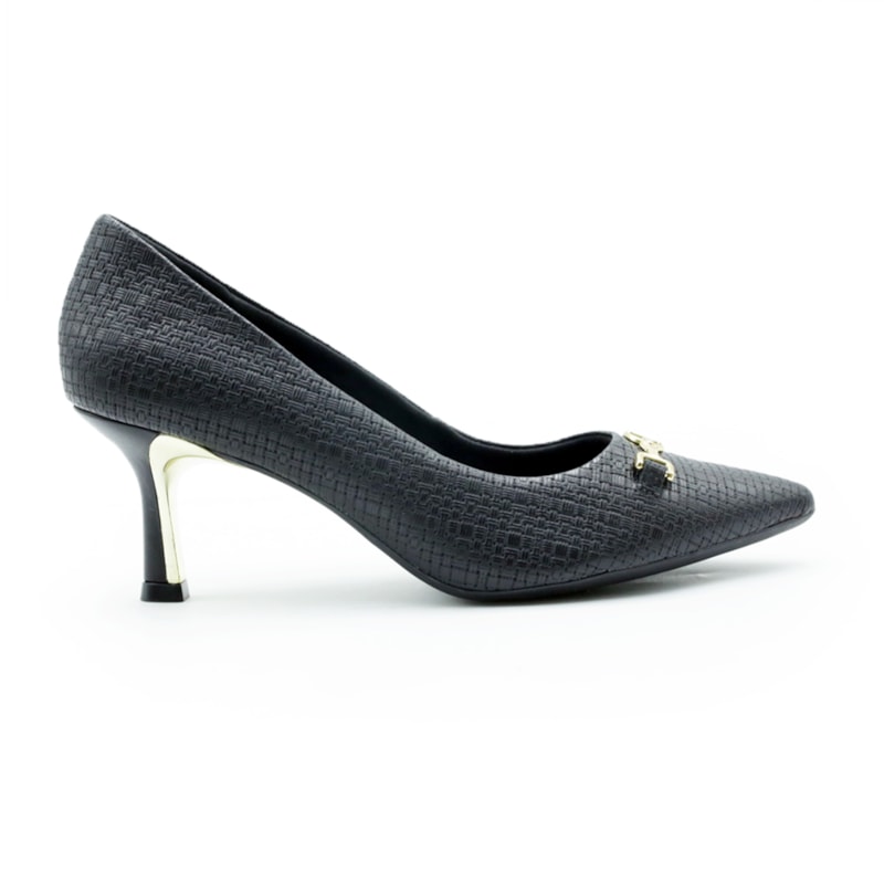 FEMININO SCARPIN MEDIA USAFLEX AM31002001 PRETO