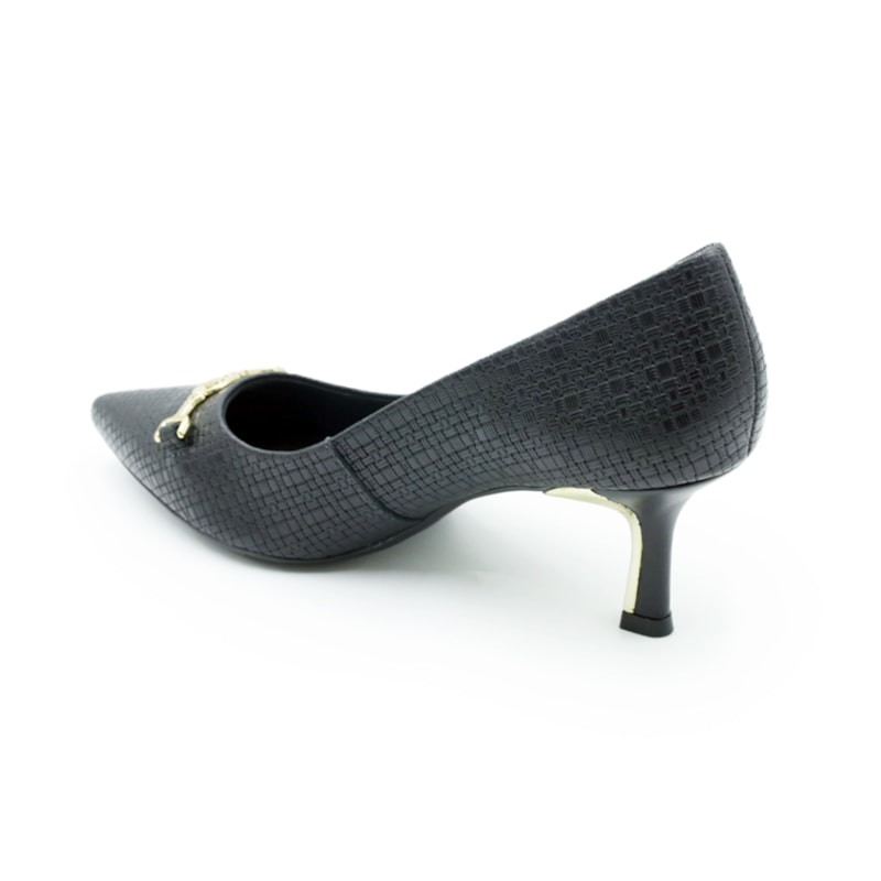 FEMININO SCARPIN MEDIA USAFLEX AM31002001 PRETO