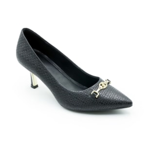 FEMININO SCARPIN MEDIA USAFLEX AM31002001 PRETO