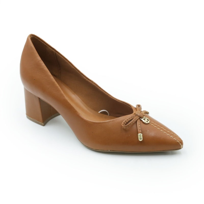 FEMININO SCARPIN MEDIO BOTTERO  377102 CARAMELO