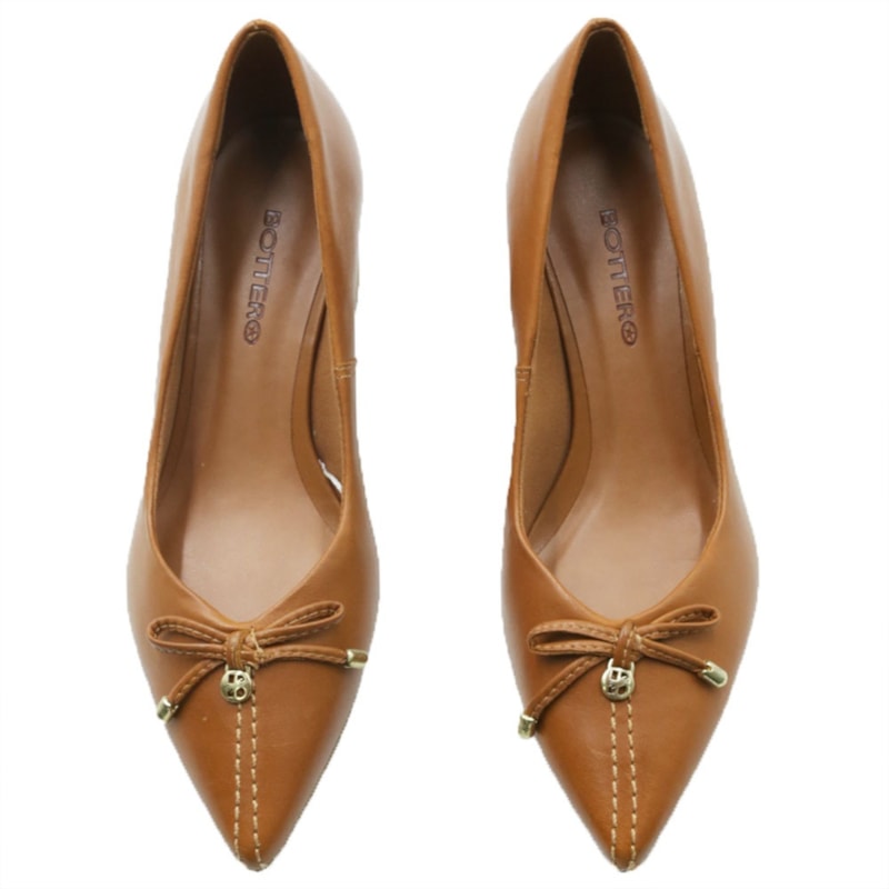 FEMININO SCARPIN MEDIO BOTTERO  377102 CARAMELO