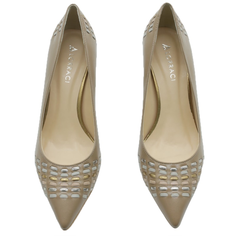 FEMININO SCARPIN MEDIO LORRACI REAL 8098/1 CASTOR