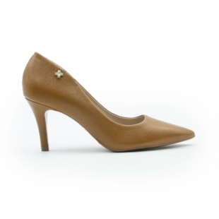 FEMININO SCARPIN MEDIO LUZ DA LUA 56121000 62 CARAMELO