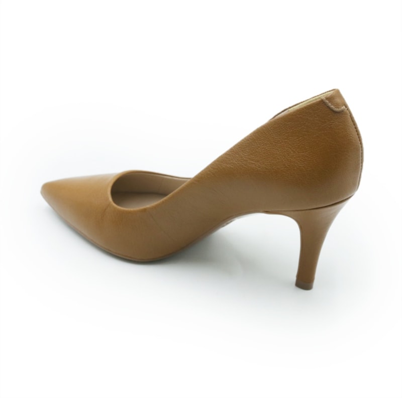 FEMININO SCARPIN MEDIO LUZ DA LUA 56121000 62 CARAMELO