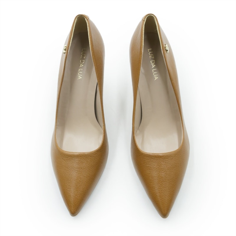 FEMININO SCARPIN MEDIO LUZ DA LUA 56121000 62 CARAMELO