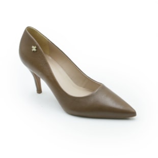 FEMININO SCARPIN MEDIO LUZ DA LUA 56121000 64 ESPRESSO