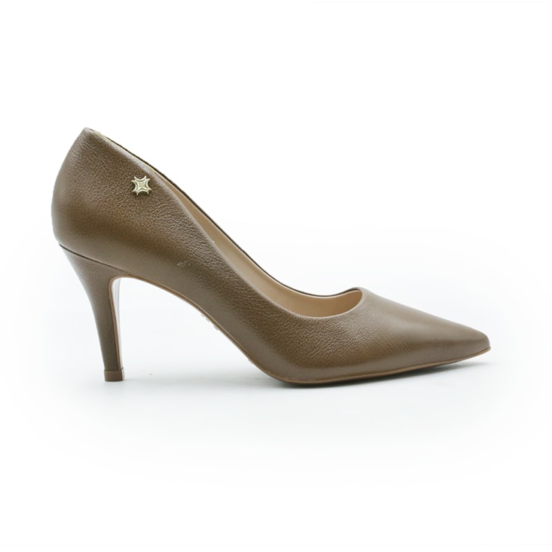FEMININO SCARPIN MEDIO LUZ DA LUA 56121000 64 ESPRESSO