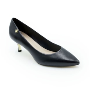 FEMININO SCARPIN MEDIO LUZ DA LUA  58060700 3 SAARA PRETO