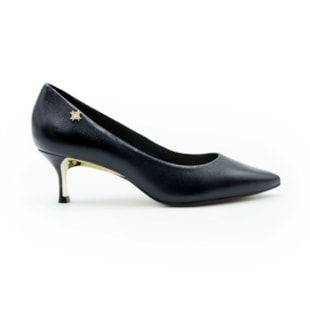 FEMININO SCARPIN MEDIO LUZ DA LUA  58060700 3 SAARA PRETO