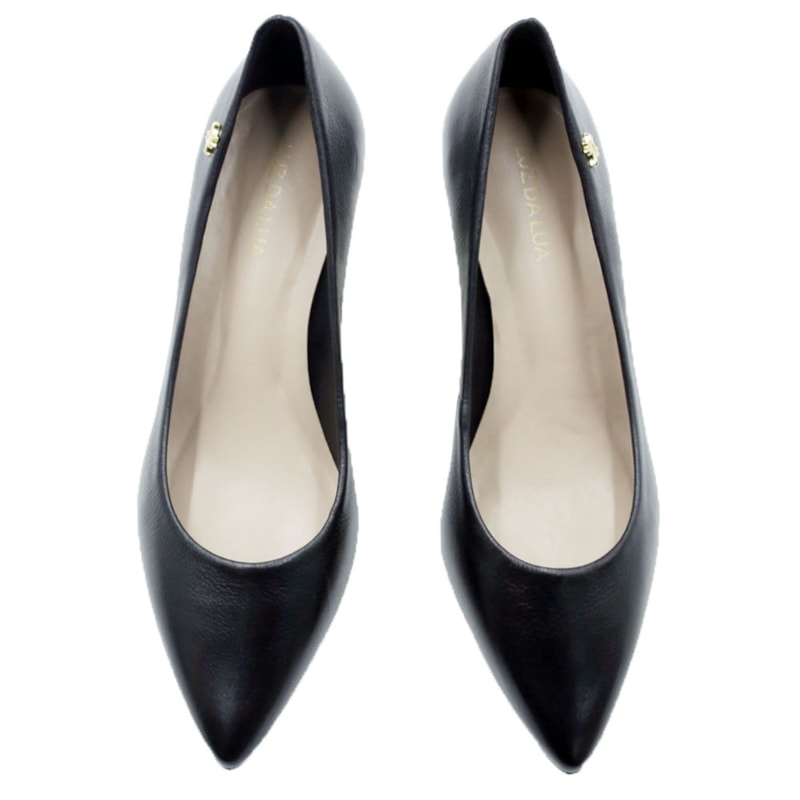 FEMININO SCARPIN MEDIO LUZ DA LUA  58060700 3 SAARA PRETO