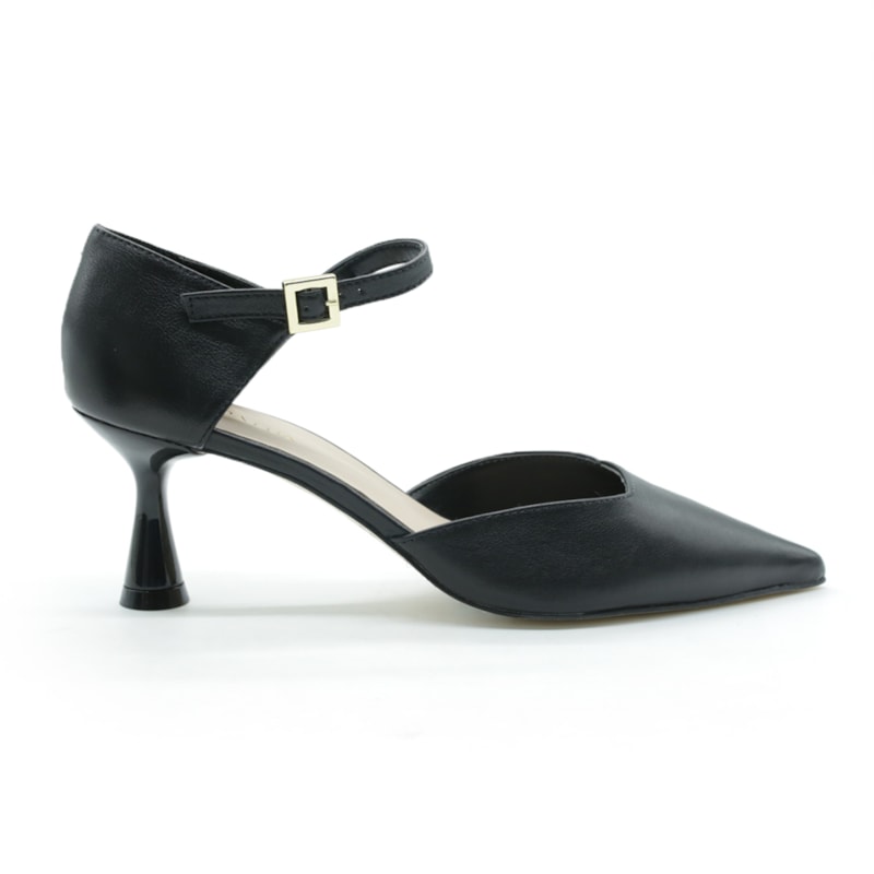 FEMININO SCARPIN MEDIO LUZ DA LUA 60750003 SAARA PRETO