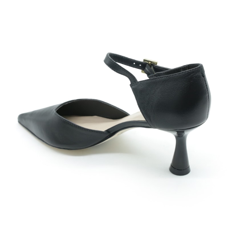 FEMININO SCARPIN MEDIO LUZ DA LUA 60750003 SAARA PRETO