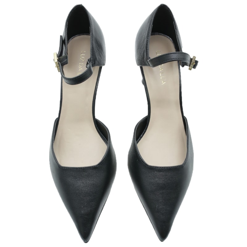 FEMININO SCARPIN MEDIO LUZ DA LUA 60750003 SAARA PRETO