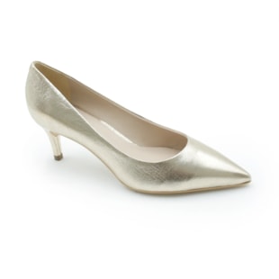 FEMININO SCARPIN MEDIO LUZ DA LUA 80830001 VENUS OURO