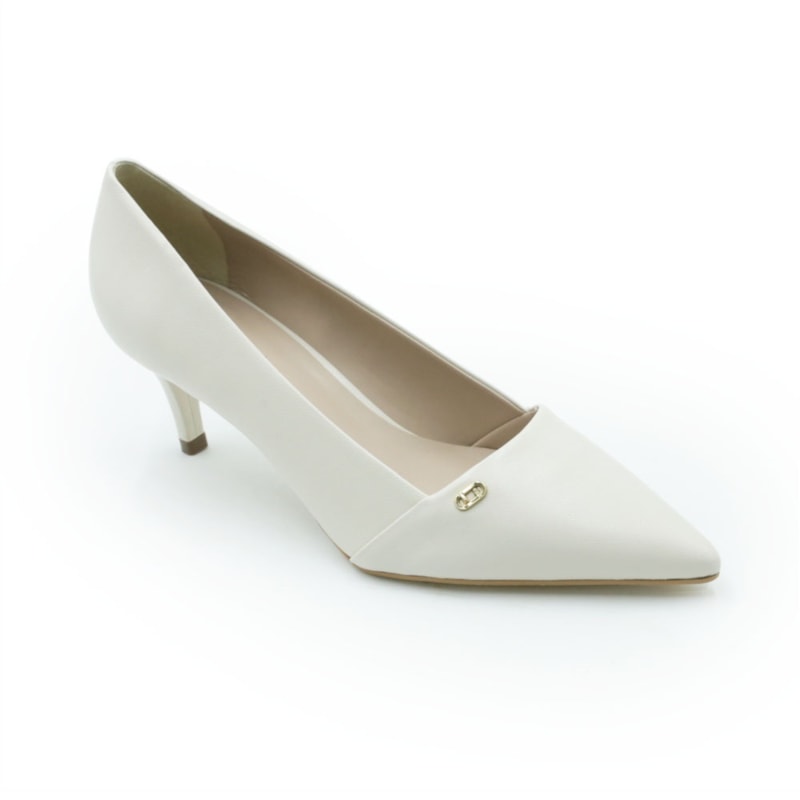 FEMININO SCARPIN MEDIO LUZ DA LUA 80830012 2 PANNA