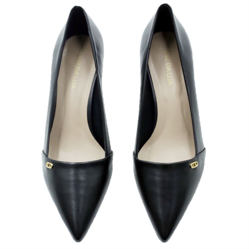 FEMININO SCARPIN MEDIO LUZ DA LUA 80830012 4 PRETO