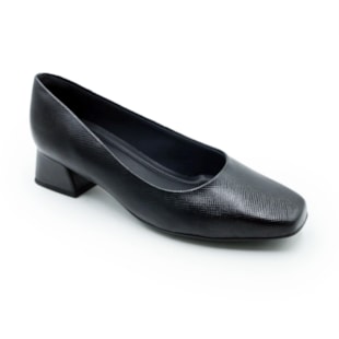 FEMININO SCARPIN MEDIO PICCADILLY  160055 138 LUX PRETO