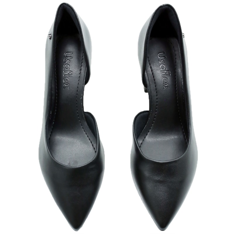 FEMININO SCARPIN MEDIO USAFLEX  AL4105 PRETO