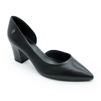 FEMININO SCARPIN MEDIO USAFLEX  AL4105 PRETO