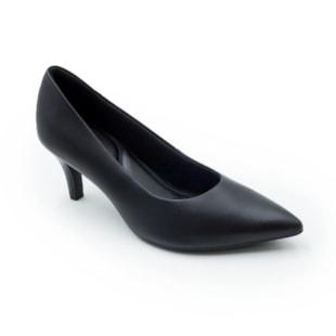 FEMININO SCARPIN MEDIO USAFLEX EP11001001 PRETO