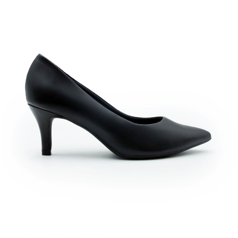 FEMININO SCARPIN MEDIO USAFLEX EP11001001 PRETO