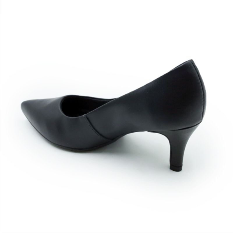 FEMININO SCARPIN MEDIO USAFLEX EP11001001 PRETO